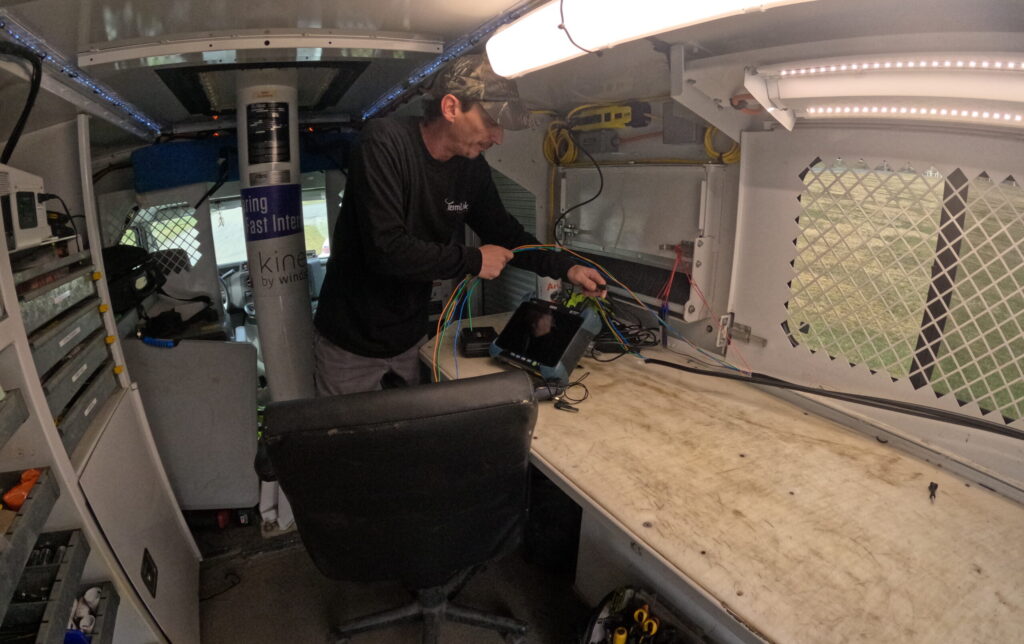 Essential fiber tools used by TermLink linemen in the field