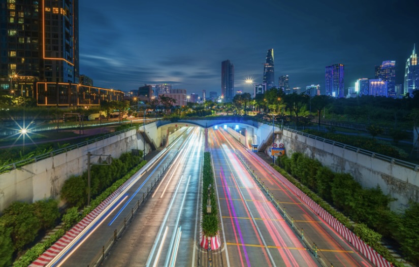 Fiber network supporting secure connectivity across utilities, energy, and public safety systems.